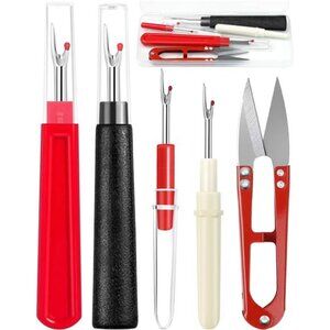 Seam Rippers for Sewing – 2 Big and 2 Small Stitch Remover Tools,